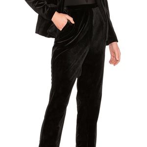 Black Velvety Lounge Pants - NWT!